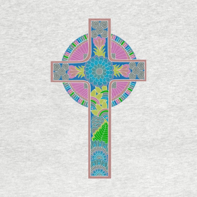 Pretty Cross Graphic by AlondraHanley